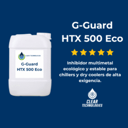 G-Guard HTX 500 Eco inhibidor multimetalico para chiller y dry cooler