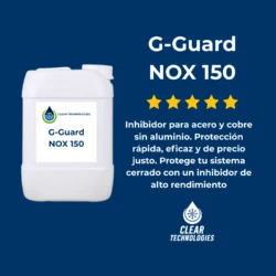 inhibidor de corrosion para chiller y sistema cerrado G-Guard NOX 150
