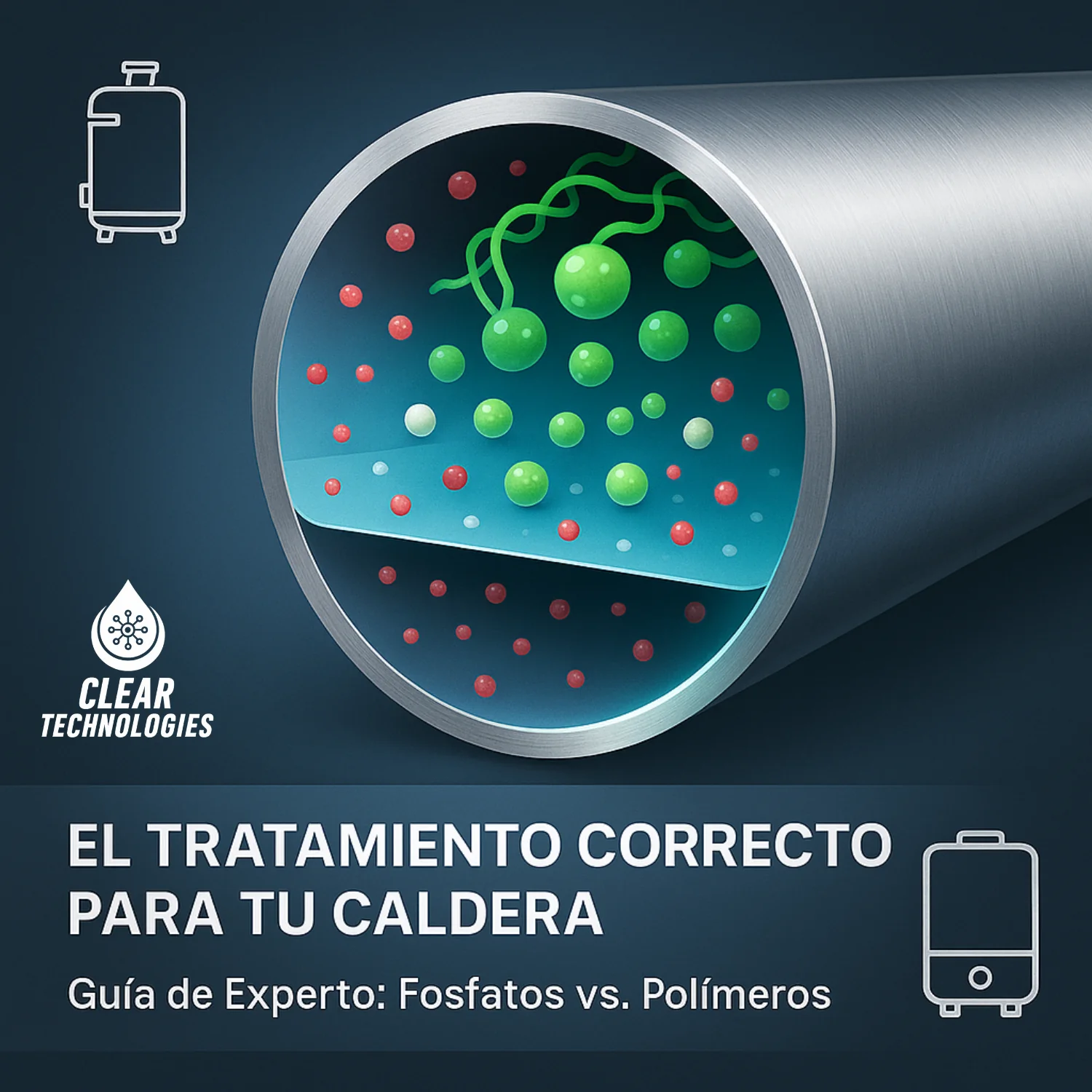 fosfatos vs polimeros en el agua de la caldera