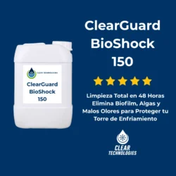 biocida para torres de enfriamiento ClearGuard BioShock 150