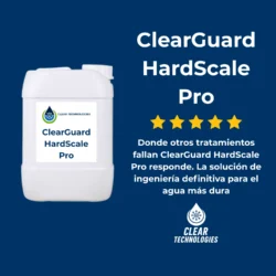 inhibidor de incrustaciones y corrosión para torres de enfriamiento ClearGuard HardScale Pro